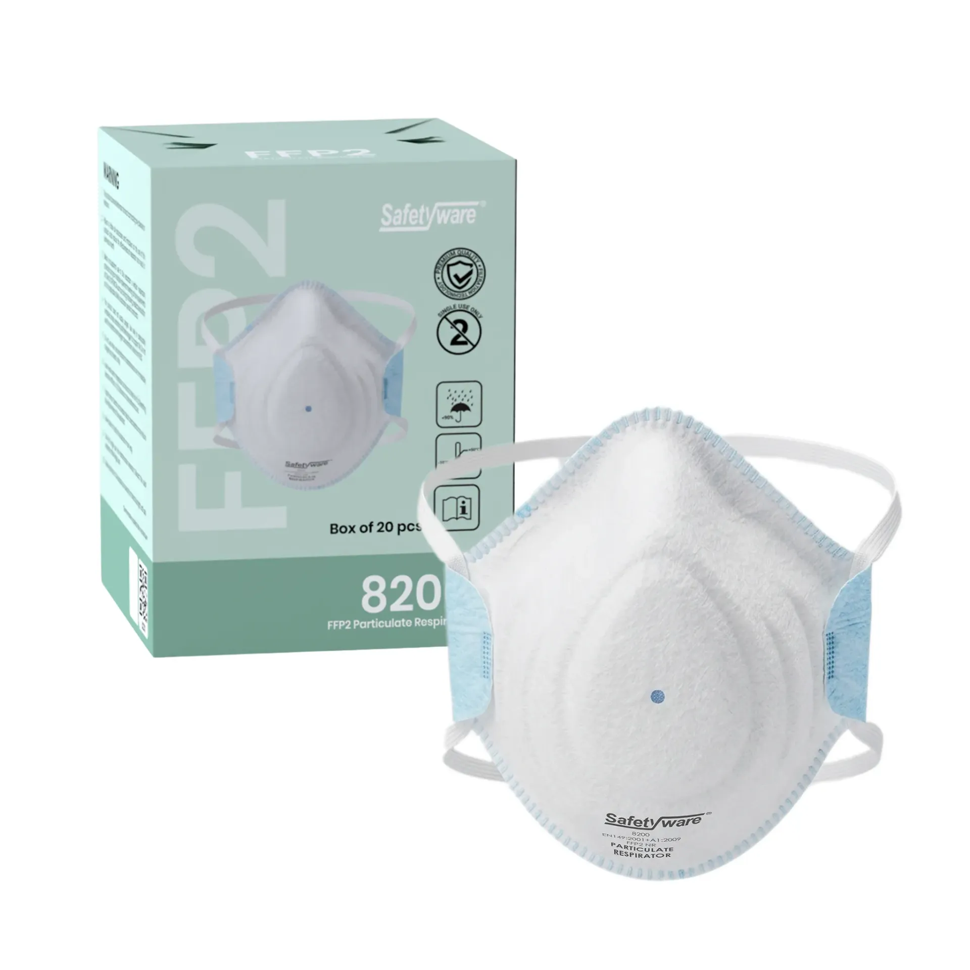 SAFETYWARE FFP2D Particulate Respirator
