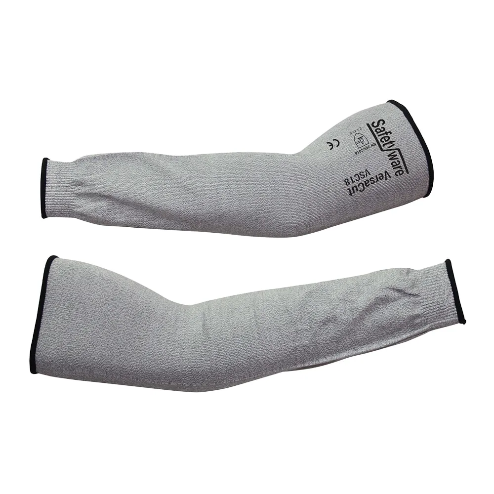 [VSC18] SAFETYWARE VersaCut 18" HPPE Blend Cut Level D Protective Sleeves