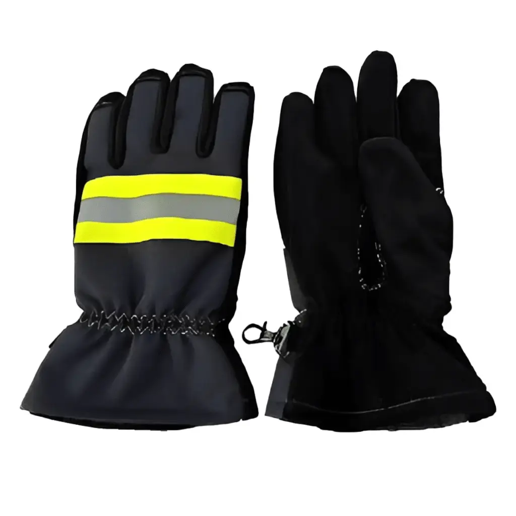 SAFETYWARE Navy Blue Firemen Gloves