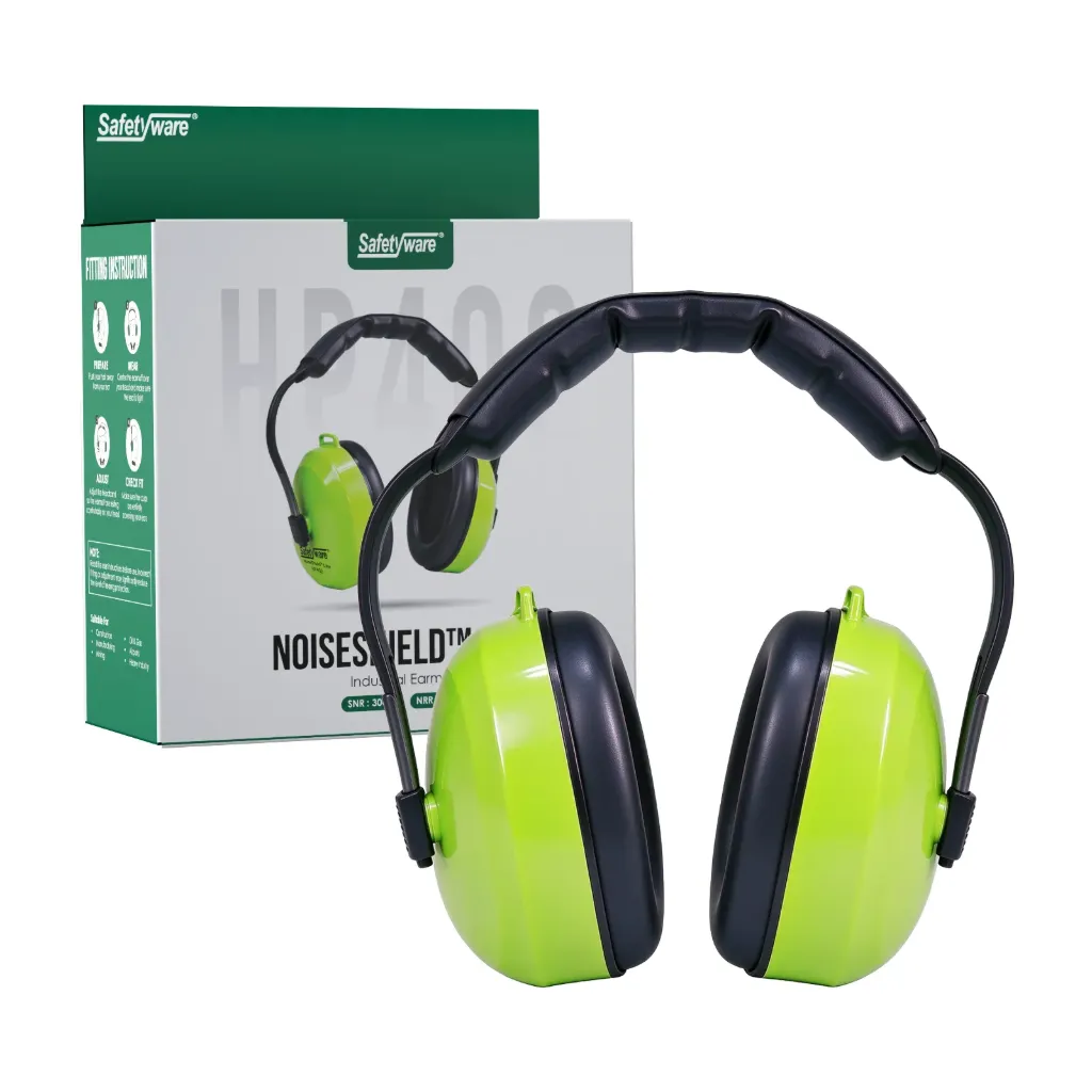 [HP402] SAFETYWARE NoiseShield Lite Lightweight Earmuffs – SNR 30dB / NRR 23dB