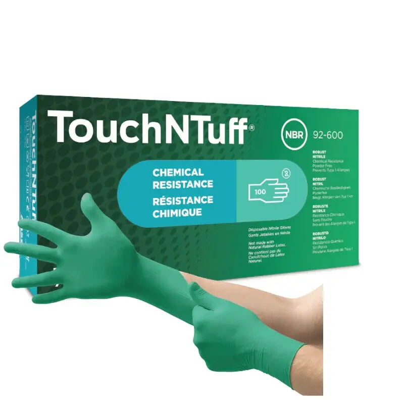 ANSELL 92-600 Touch N Tuff Nitrile Exam Glove