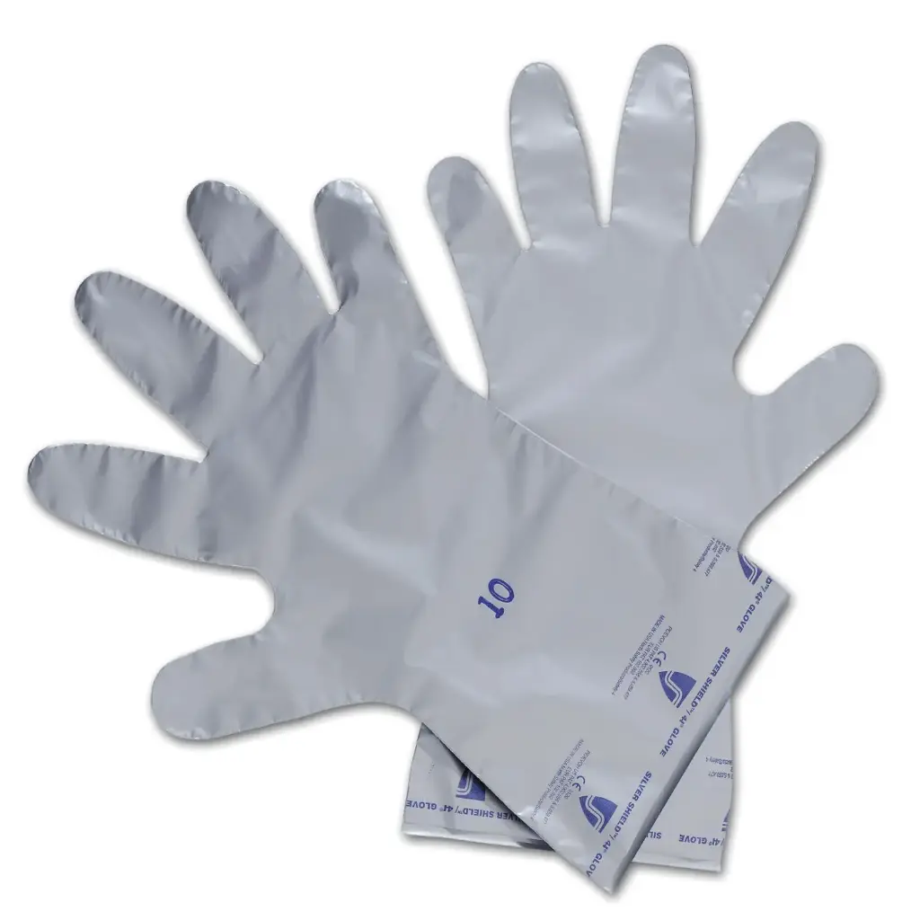 NORTH Silver Shield Chemical Resistant Gloves (10 pairs /bag)