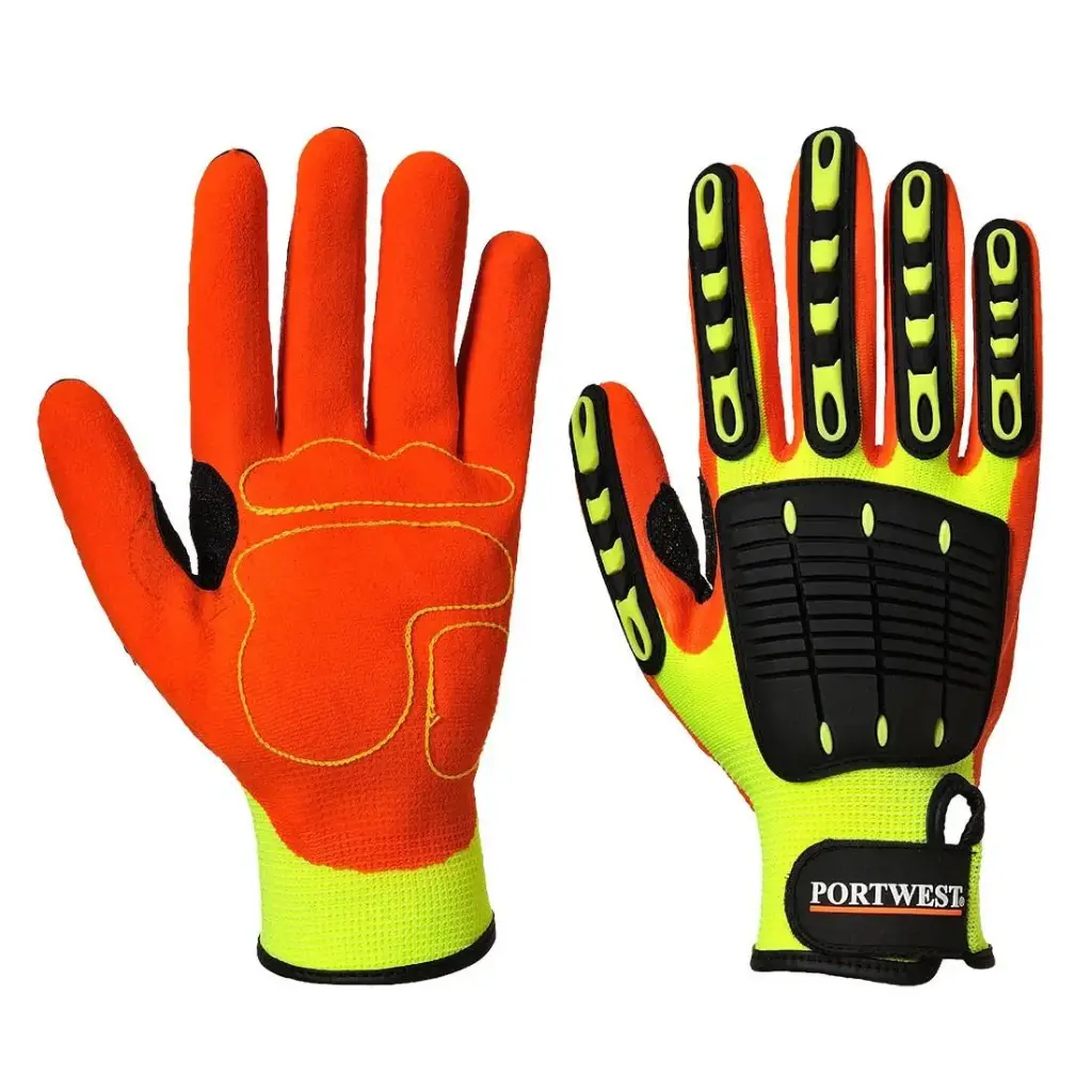PORTWEST A721 Anti Impact  Nitrile Foam Grip Glove