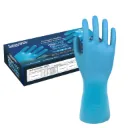 SAFETYWARE NiteMax NEX100 12" Powder Free Long Heavy Duty Disposable Nitrile Gloves