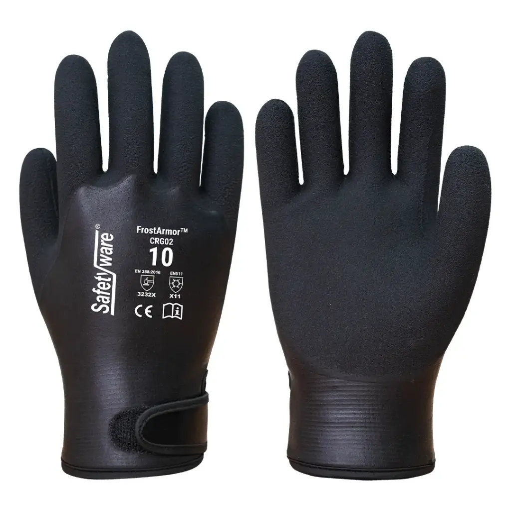 SAFETYWARE CRG02 FrostArmor Cold Resistant Gloves (-25°C)