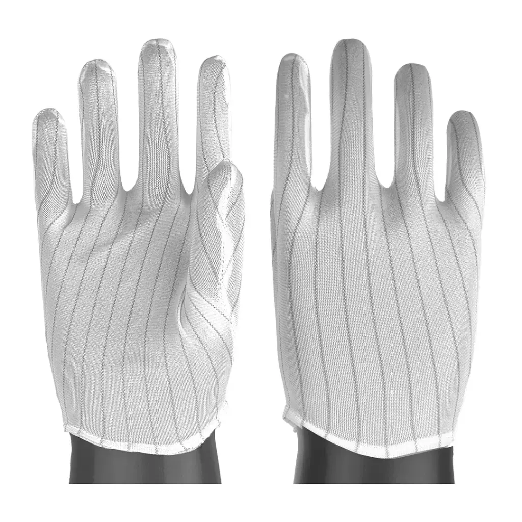 Antistatic Lint Free Polyester Gloves