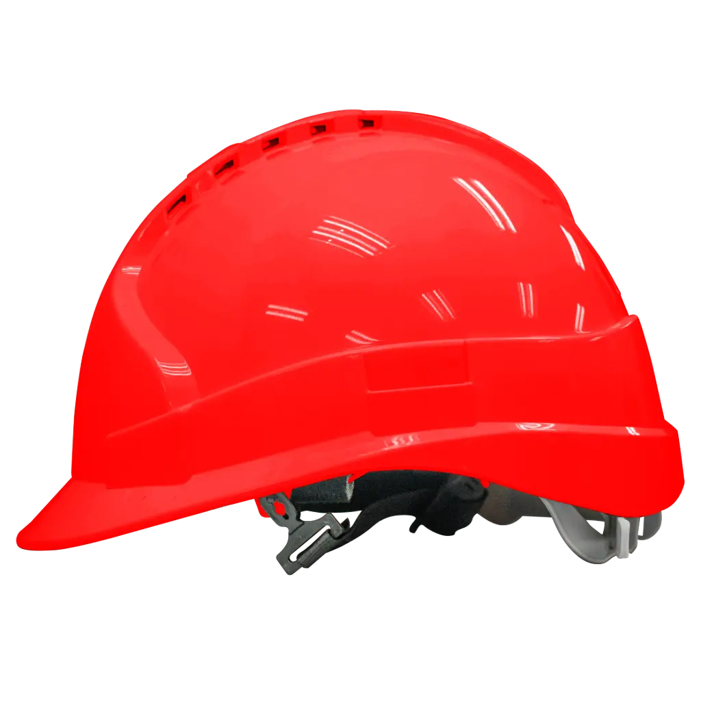 SAFETYWARE Explorer I SH01SW Vented Safety Helmet with Webbing Harness