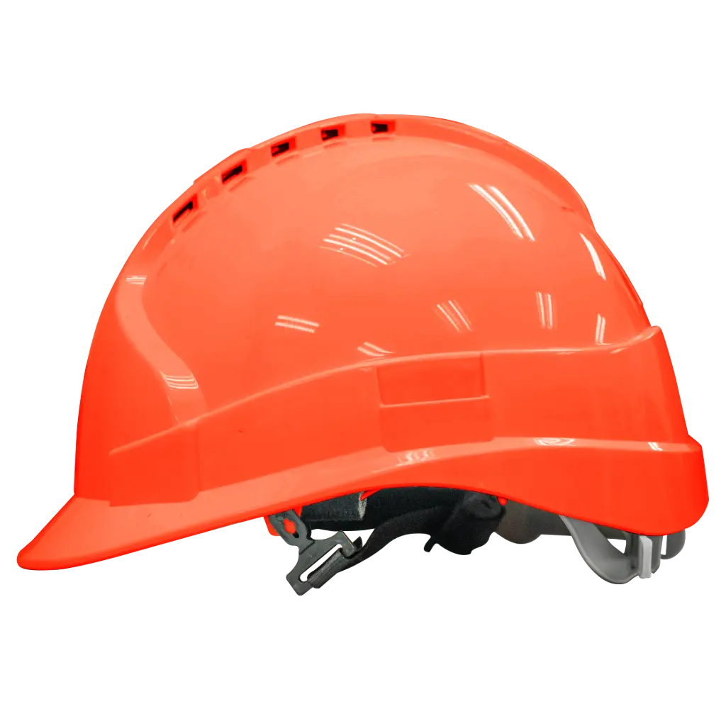 SAFETYWARE Explorer I SH01SW Vented Safety Helmet with Webbing Harness