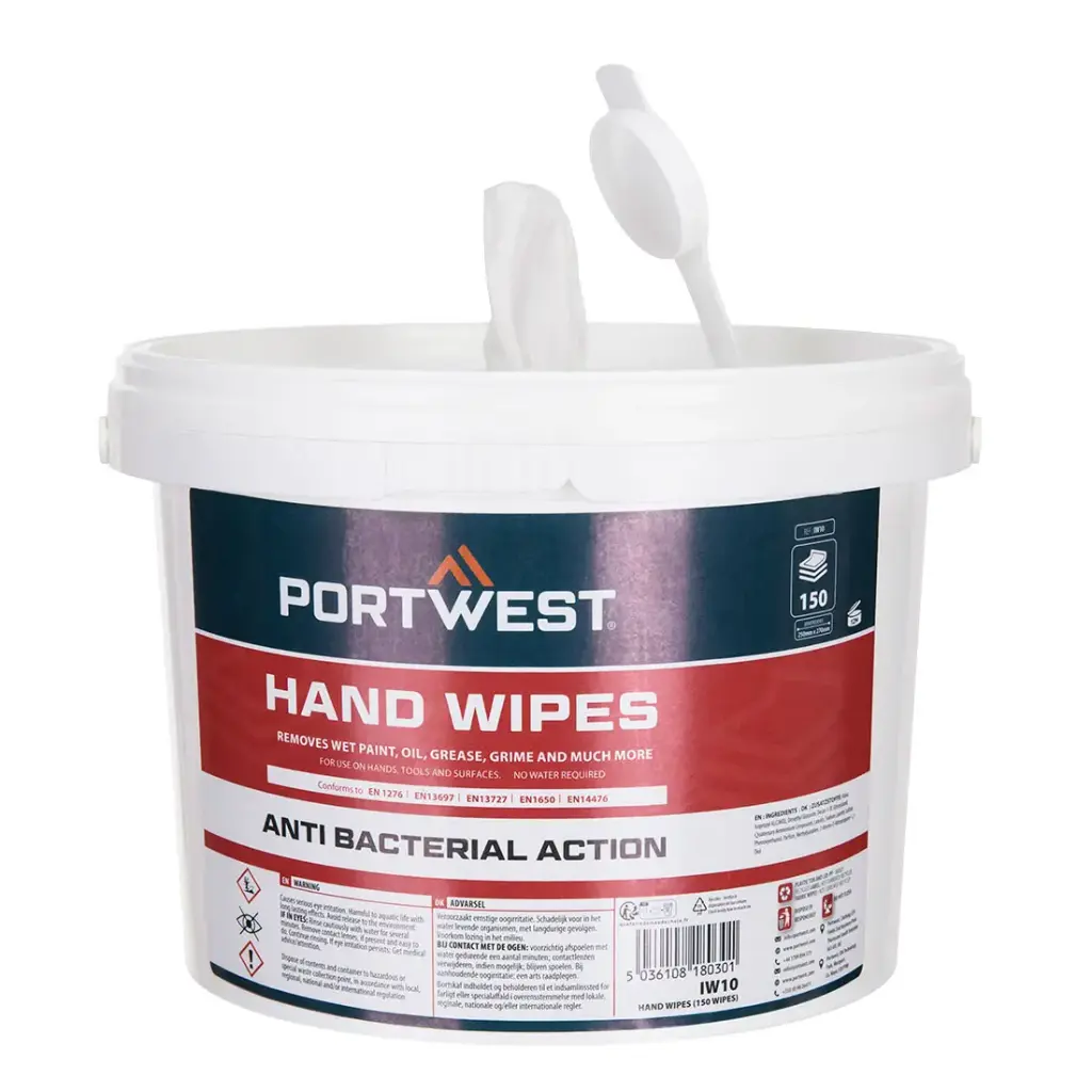 PORTWEST IW10 Hand Wipes