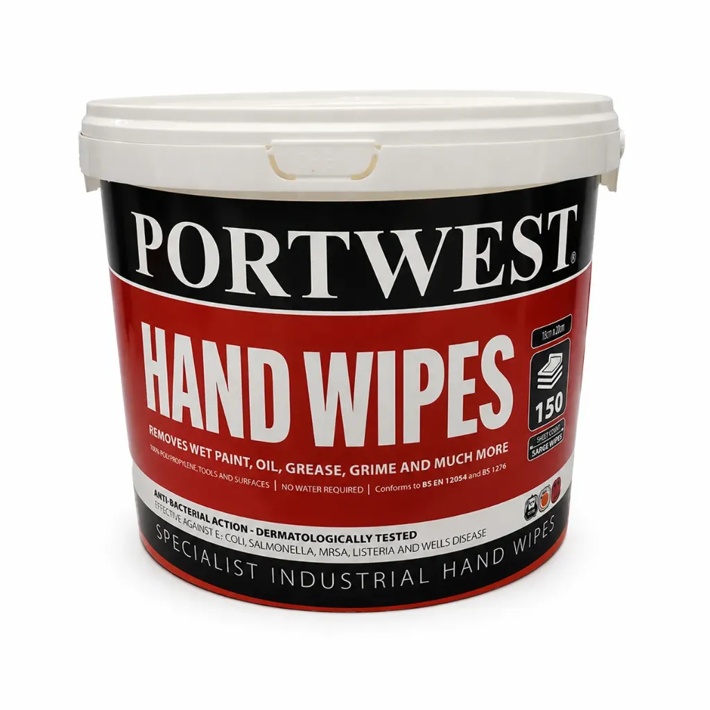 PORTWEST IW10 Hand Wipes