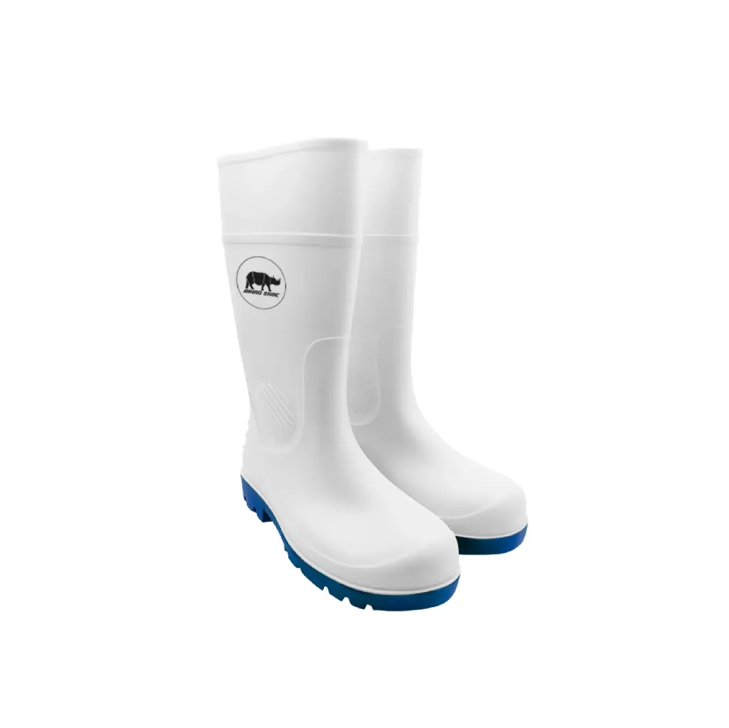RHINO SHOE UltraMax WB500-S5 Safety Waterproof PVC Boots with Steel Toe Cap & Steel Plate