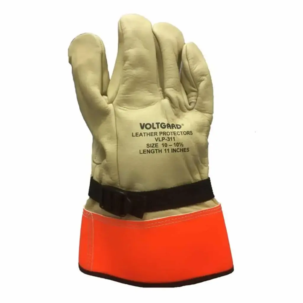 VOLTGARD 11-Inch Leather Protector Gloves