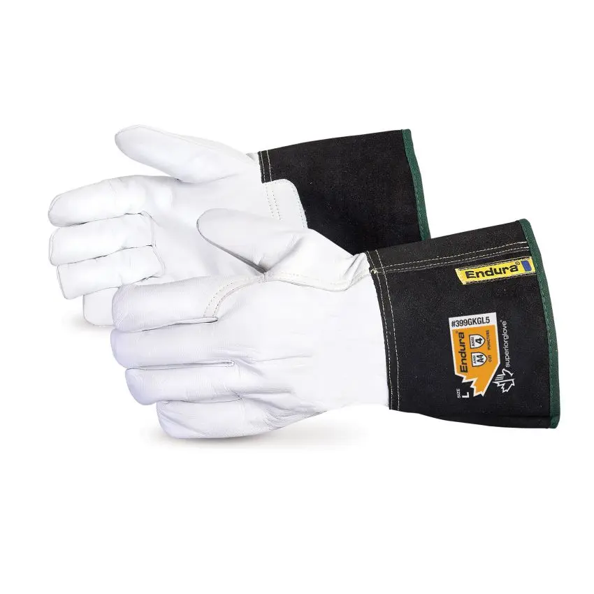 SUPERIOR GLOVE ENDURA Goatskin Heat Resistant Gloves with Arc Flash Protection