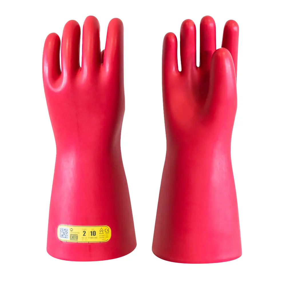CATU Latex Electrical Insulating Gloves, Class 2