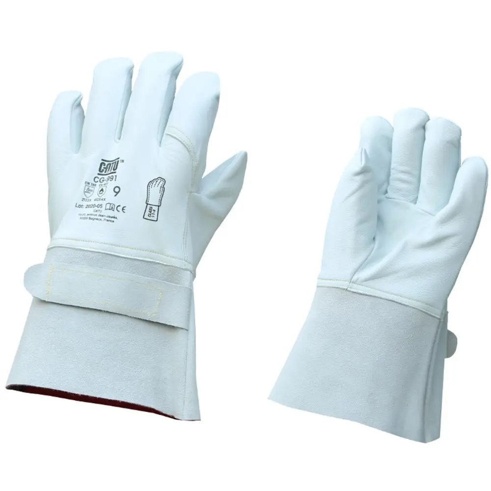 CATU CG-991 Leather Over Gloves for High Voltage Insulating Gloves