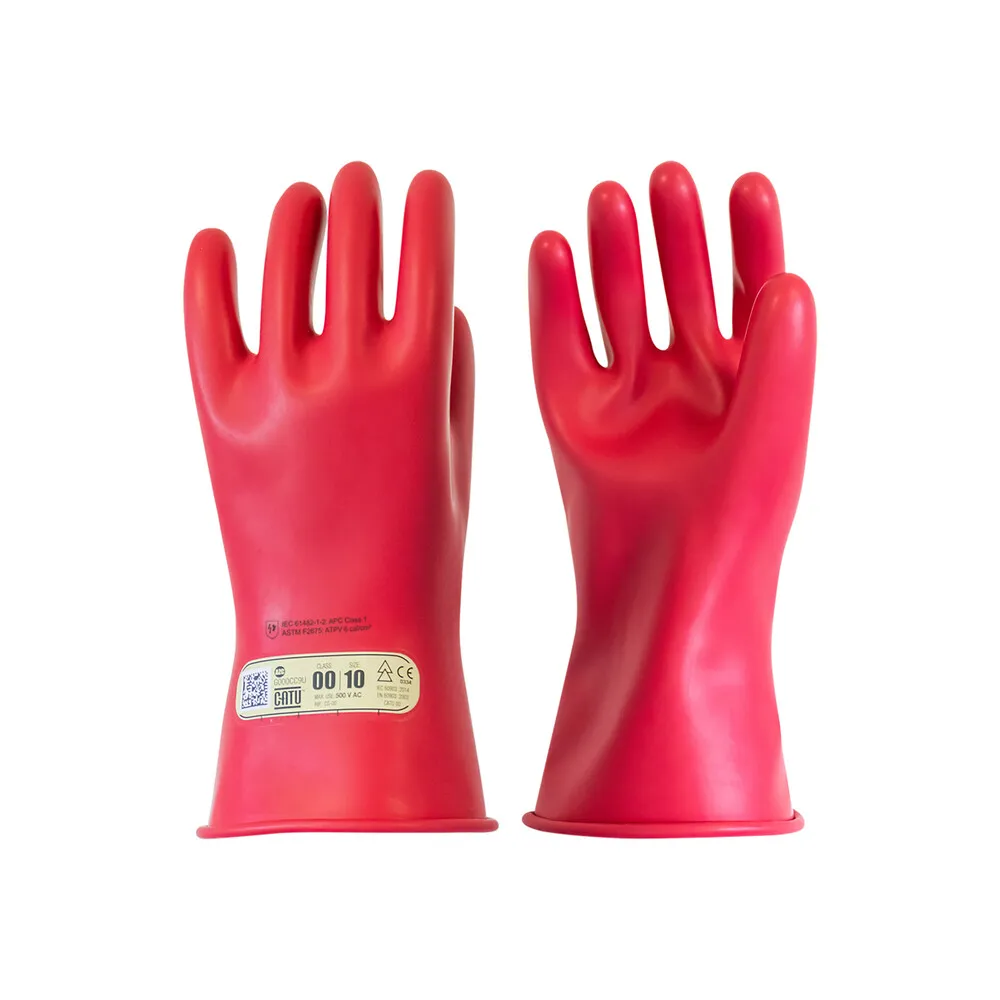CATU CG-00 Short Insulating Gloves 28cm, Class 00 - 500 V AC