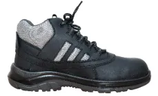 [EH201KP-A-35] RHINO SHOE PU Series VoltGuard EH201KP Mid-Cut with Lace Safety Shoes (Grade A, 35 (EU) / 2 (UK))