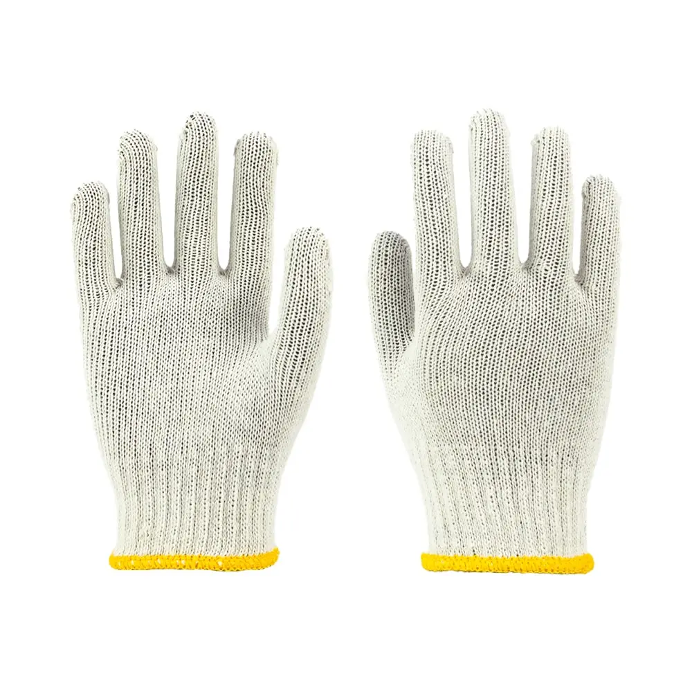 [B104] SAFETYWARE 380g Polycotton Knitted Gloves